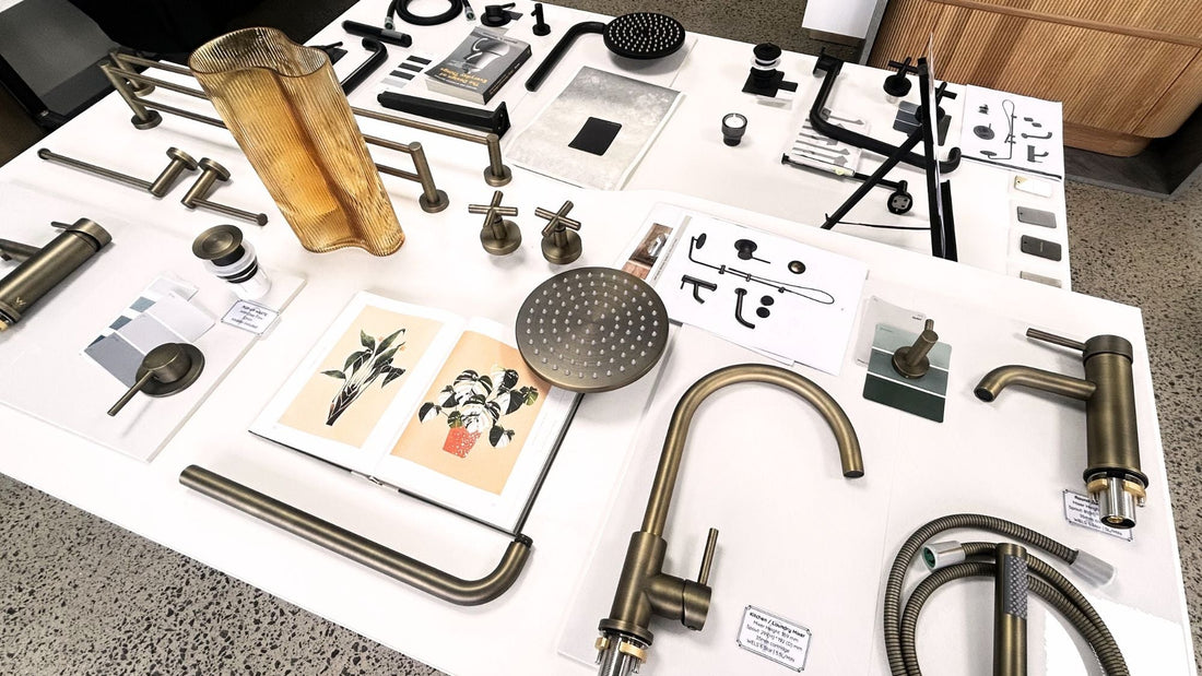 5 Tapware Finishes Compared: Antique Brass, Matte Black, Gunmetal, Chrome &amp; Brushed Gold