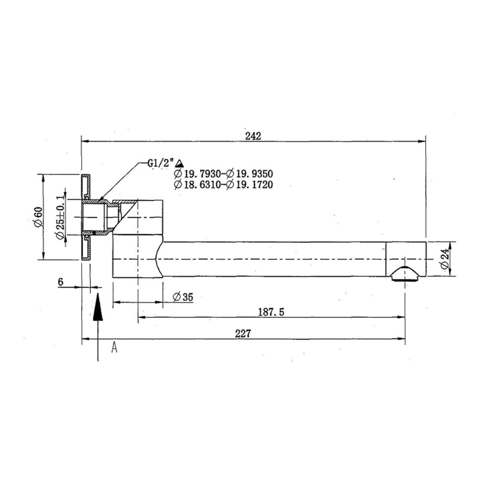 Swivel Bath Spout