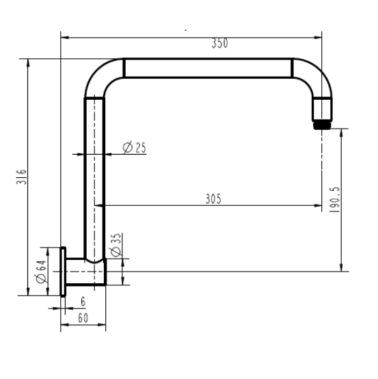 Wall Mounted Arm