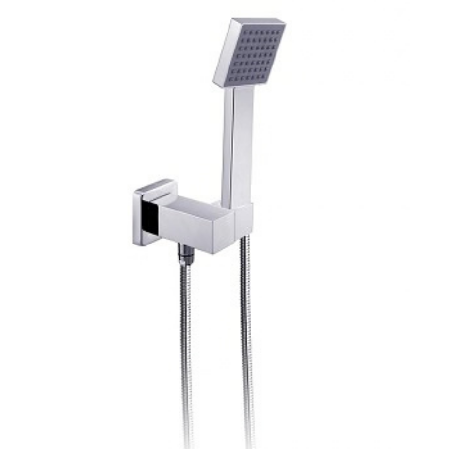 Square Handheld Shower Only – Chrome | WELS 3 Star