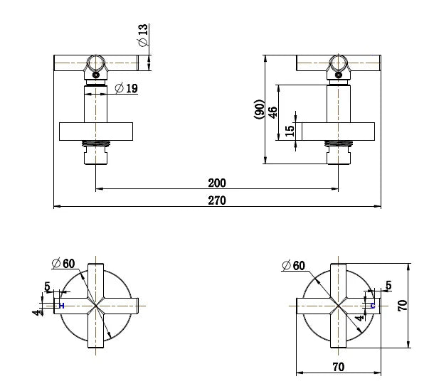 Financial Year Sales - Sunlit Brass Tapware & Basin Package