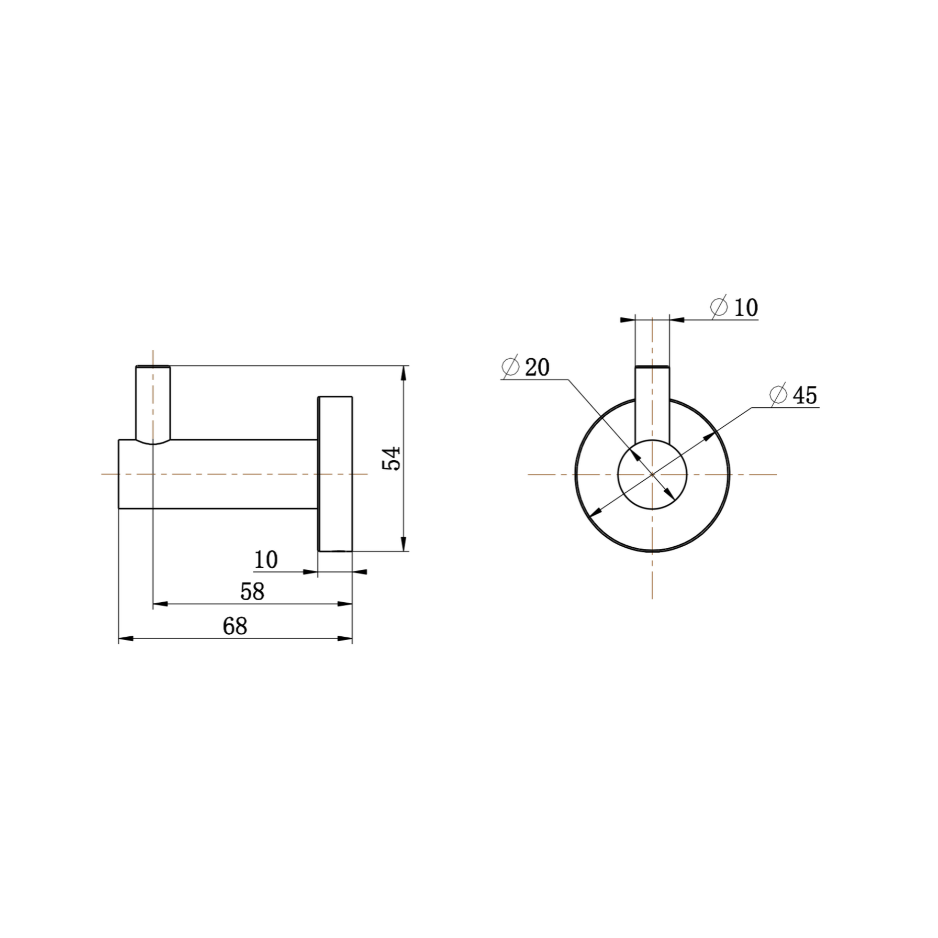 Round Robe Hook