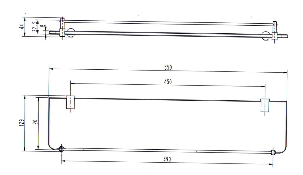 Stainless Steel Shelf