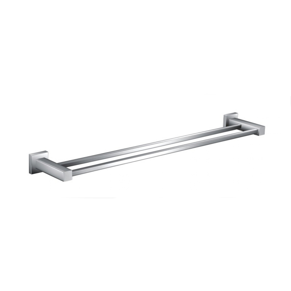 Square Double Towel Rail 600mm / 750mm / 900mm