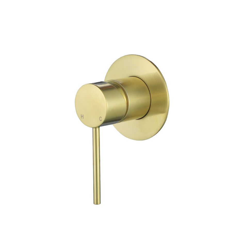 Round Wall Mixer – 80mm Backplate