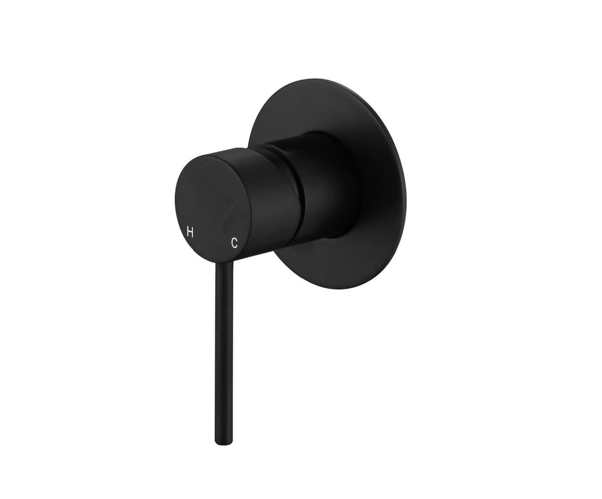 Round Wall Mixer – 80mm Backplate