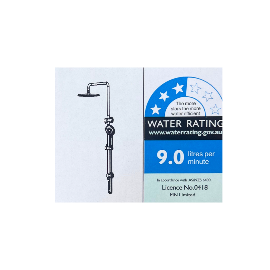 Twin Shower with Diverter 250mm