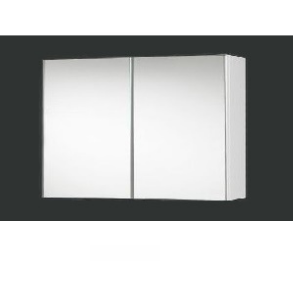 Gloss White Bevel Edge Shaving Mirror Cabinet – 600 / 750 / 900 / 1200mm