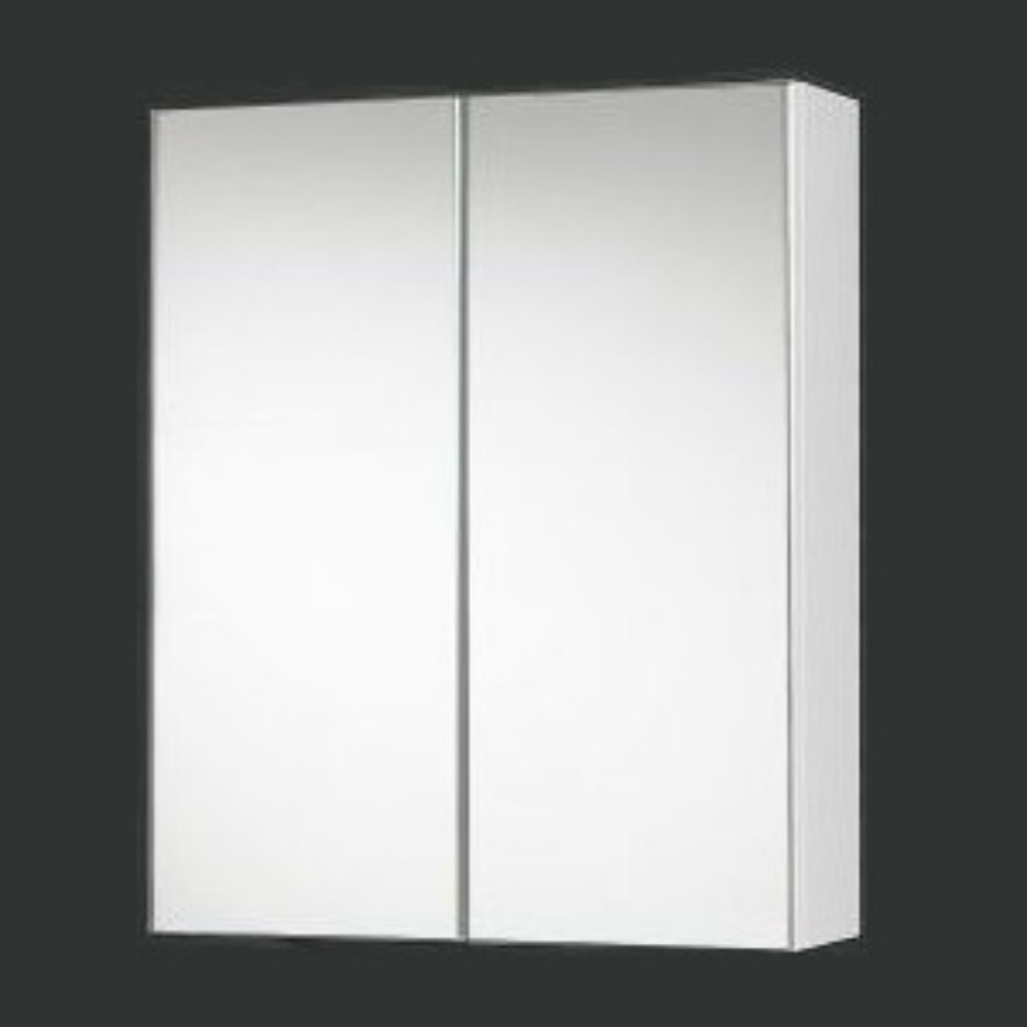 Gloss White P/E Shaving Mirror Cabinet 600 / 750 / 900 / 1200