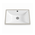 Under Counter Rectangle Basin 470x350x195mm | Gloss White