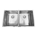 Double Bowl Sink 780×440×190mm | Premium Stainless Steel