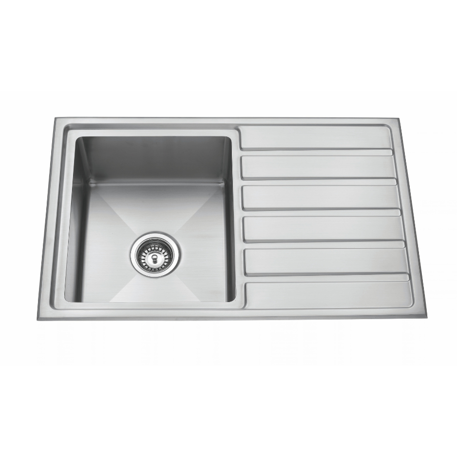 Single Bowl Sink 800×500×200mm LHB/RHB/NTH | Stainless Steel