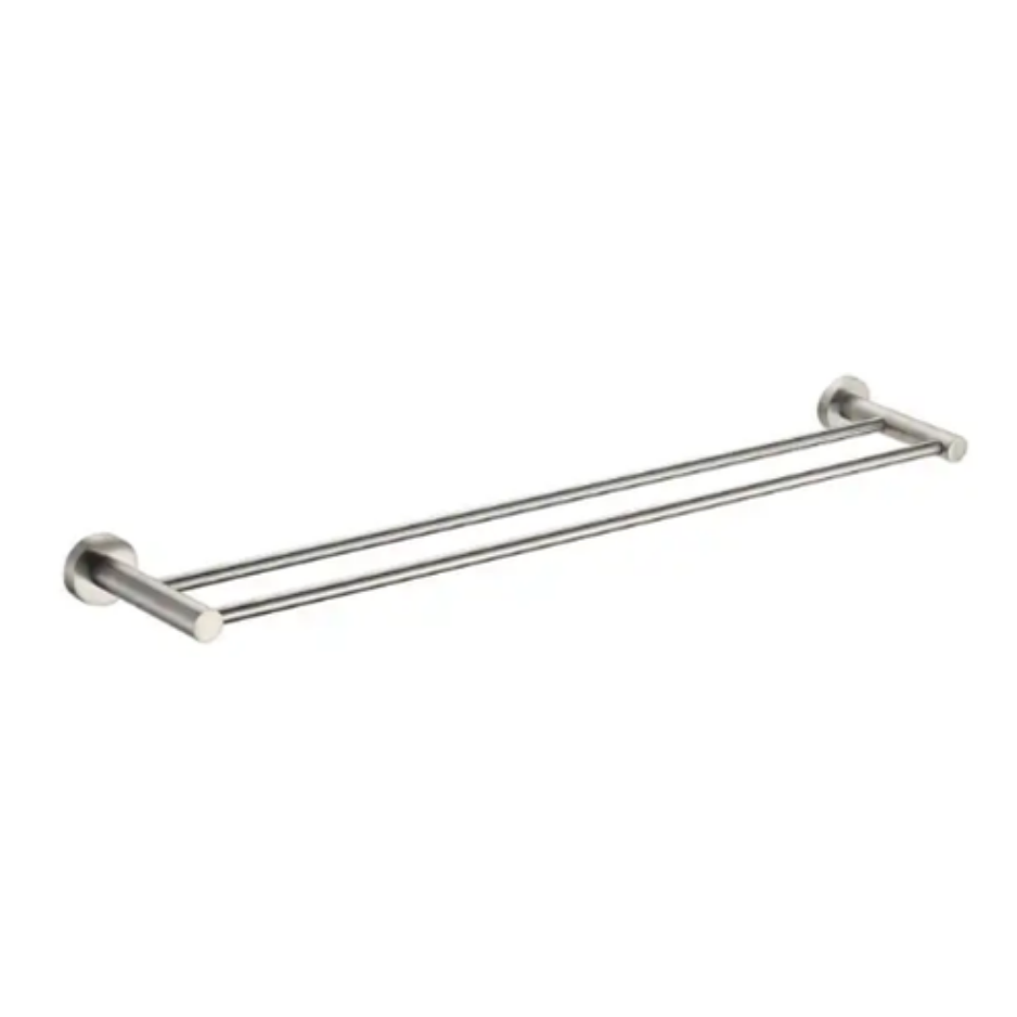 Round Double Towel Rail 600mm / 750mm