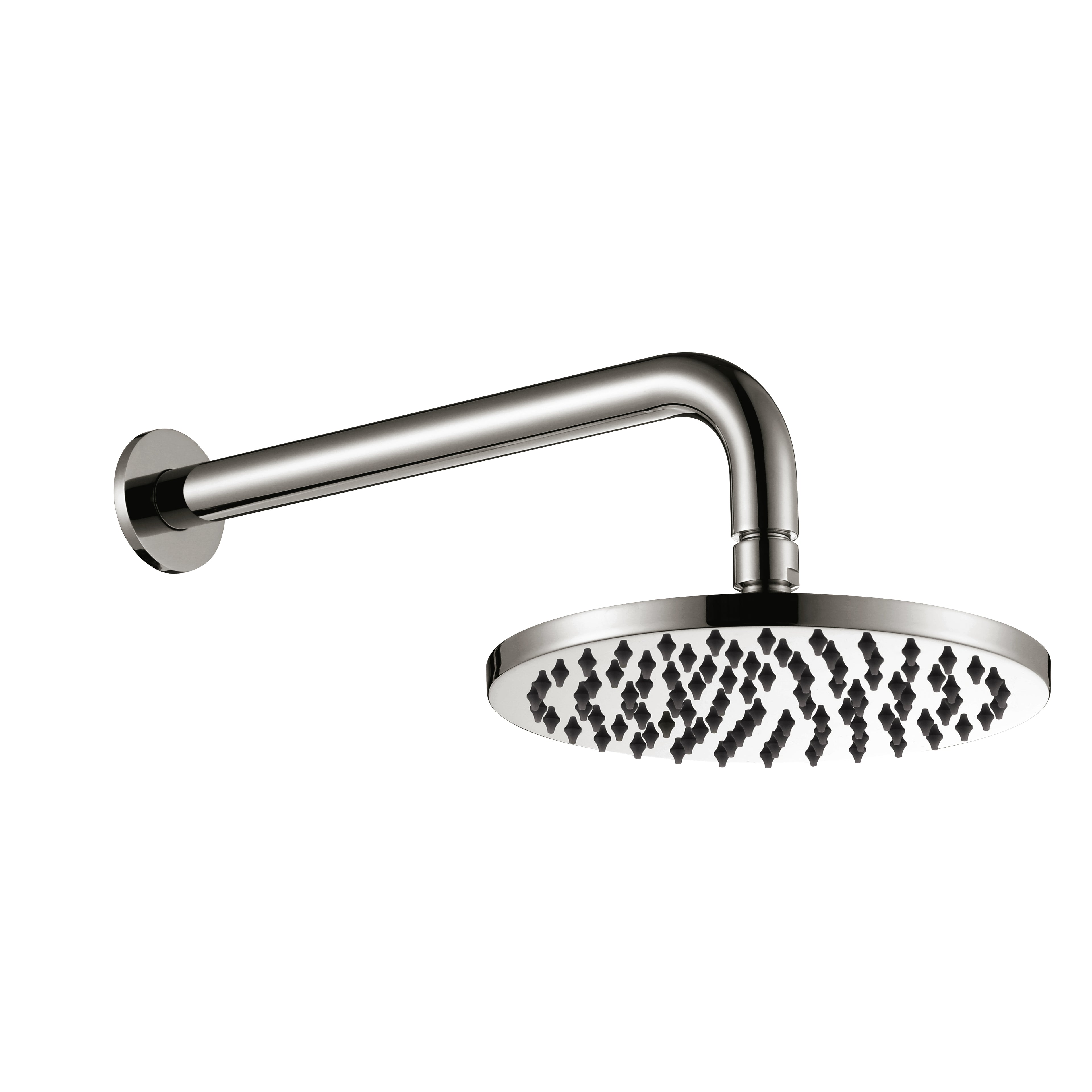 Showerhead on Wall Mounted Arm