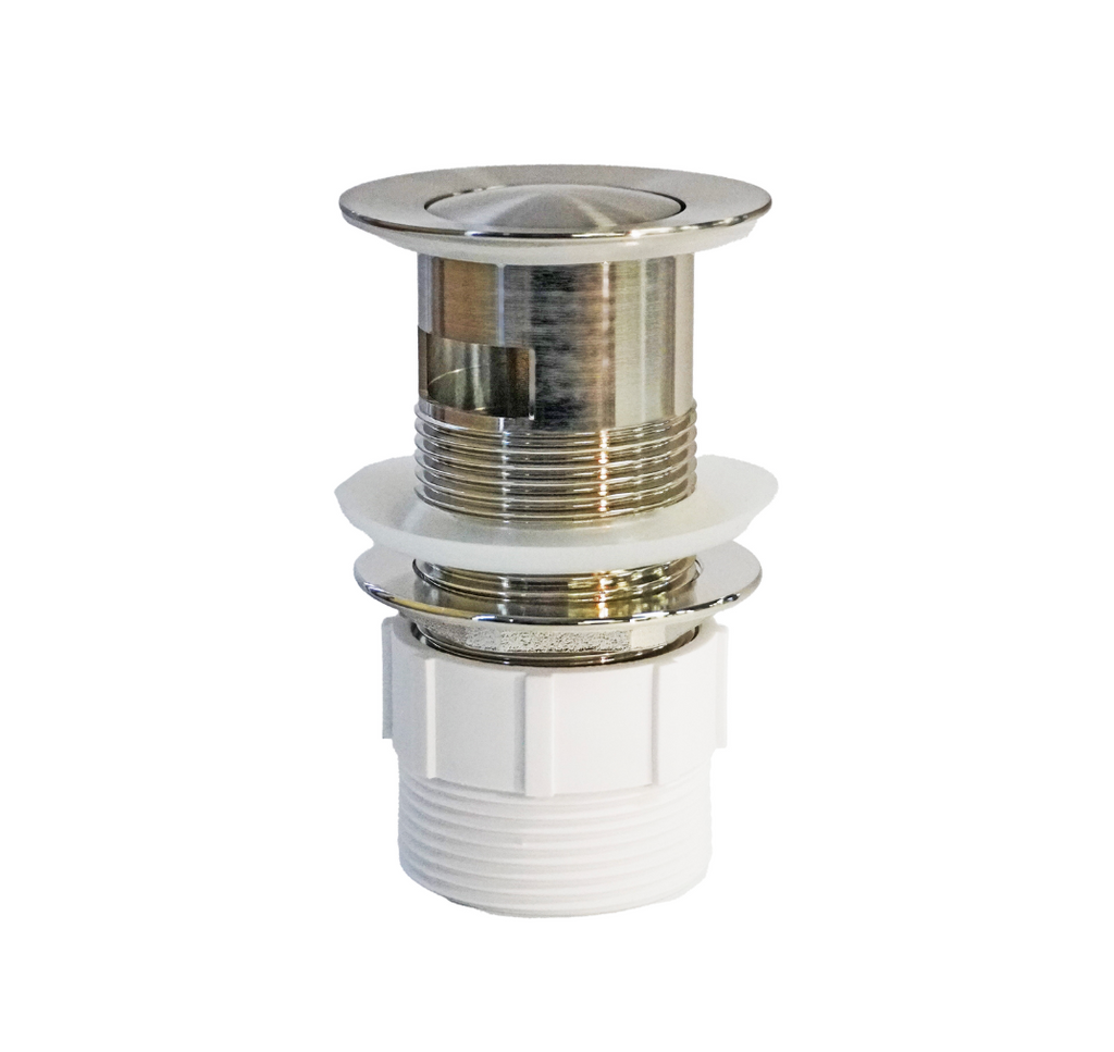 Pop-Up Waste WITH Over Flow 32mm - Brushed Nickel
