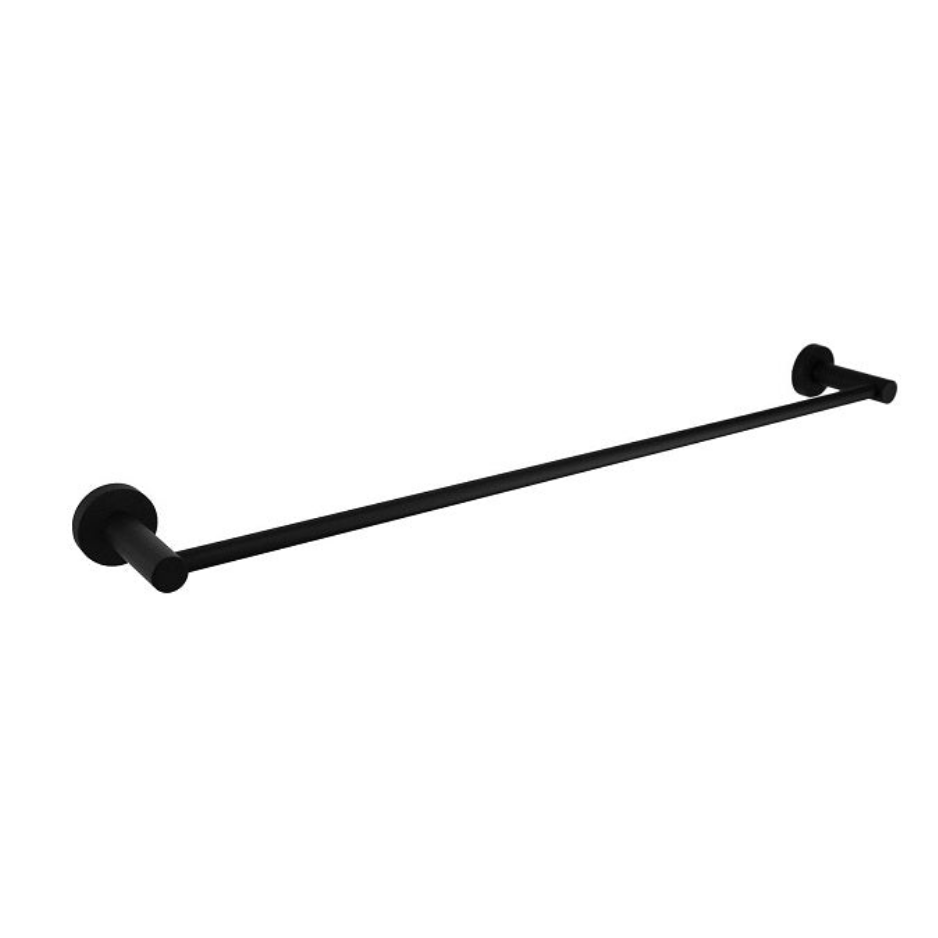 Round Single Towel Rail 600mm / 750mm