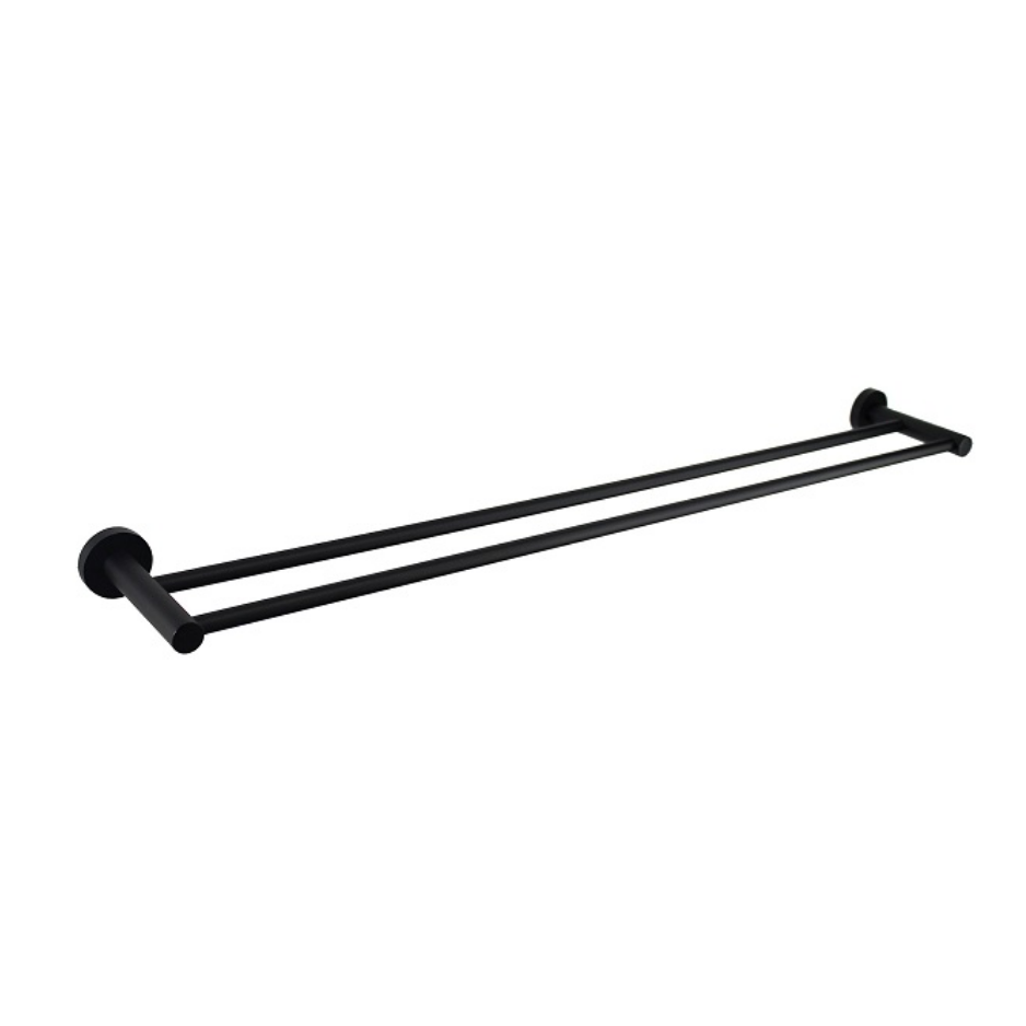 Round Double Towel Rail 600mm / 750mm