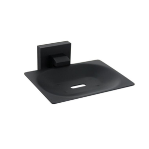 Black Square Soap Tray