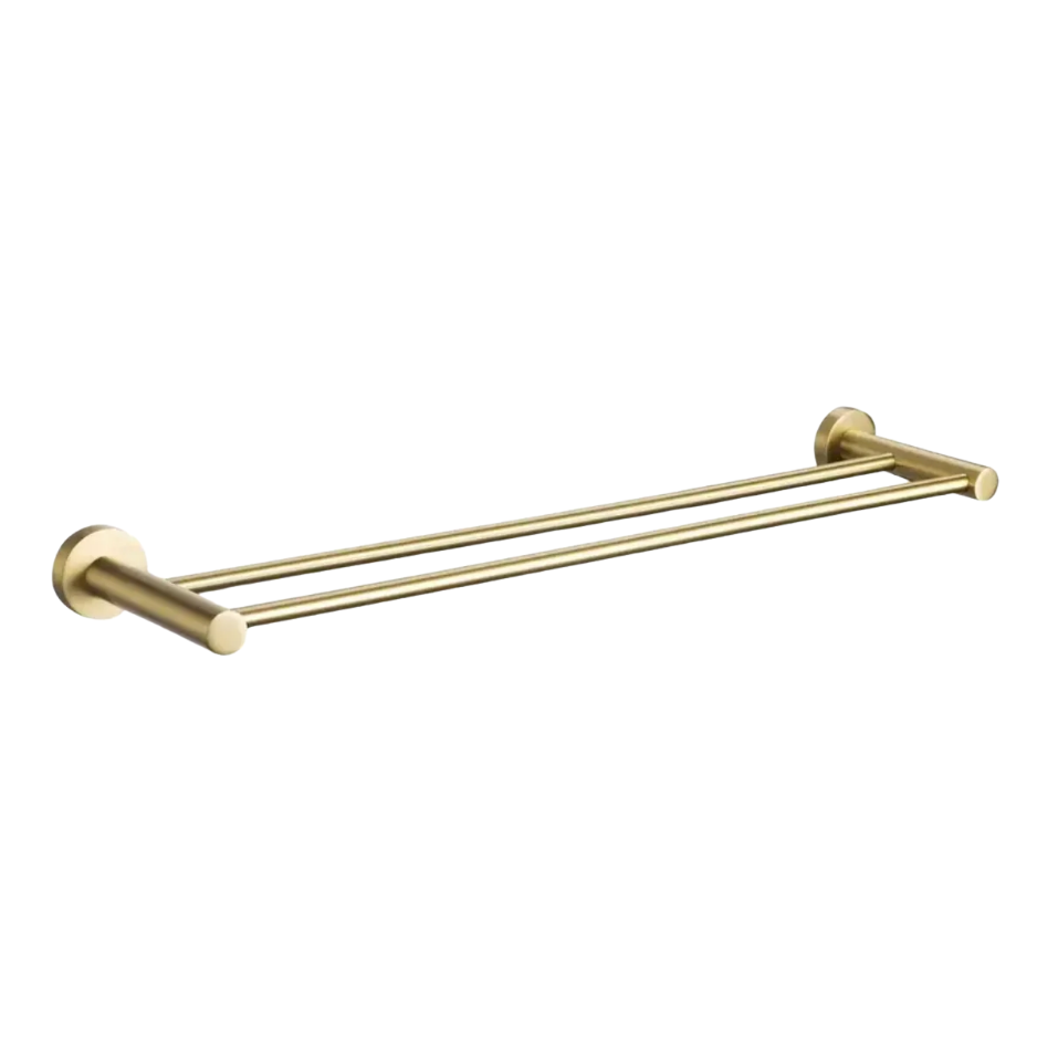 Round Double Towel Rail 600mm / 750mm