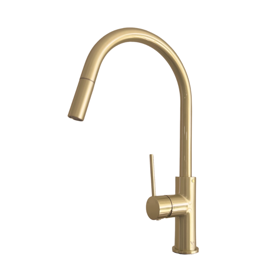Round Pull-Out Kitchen & Laundry Mixer Tap | WELS 5 Star