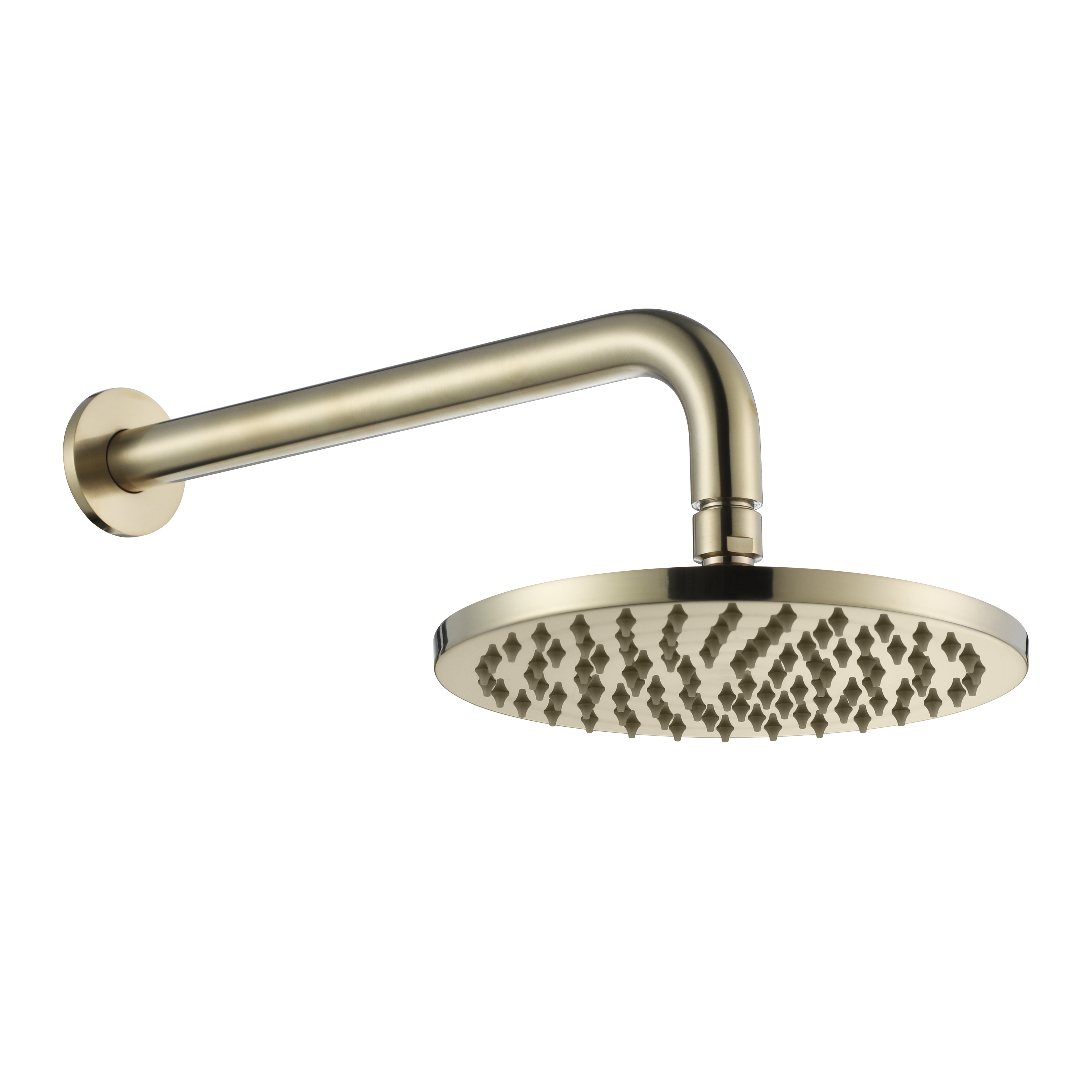 Showerhead on Wall Mounted Arm