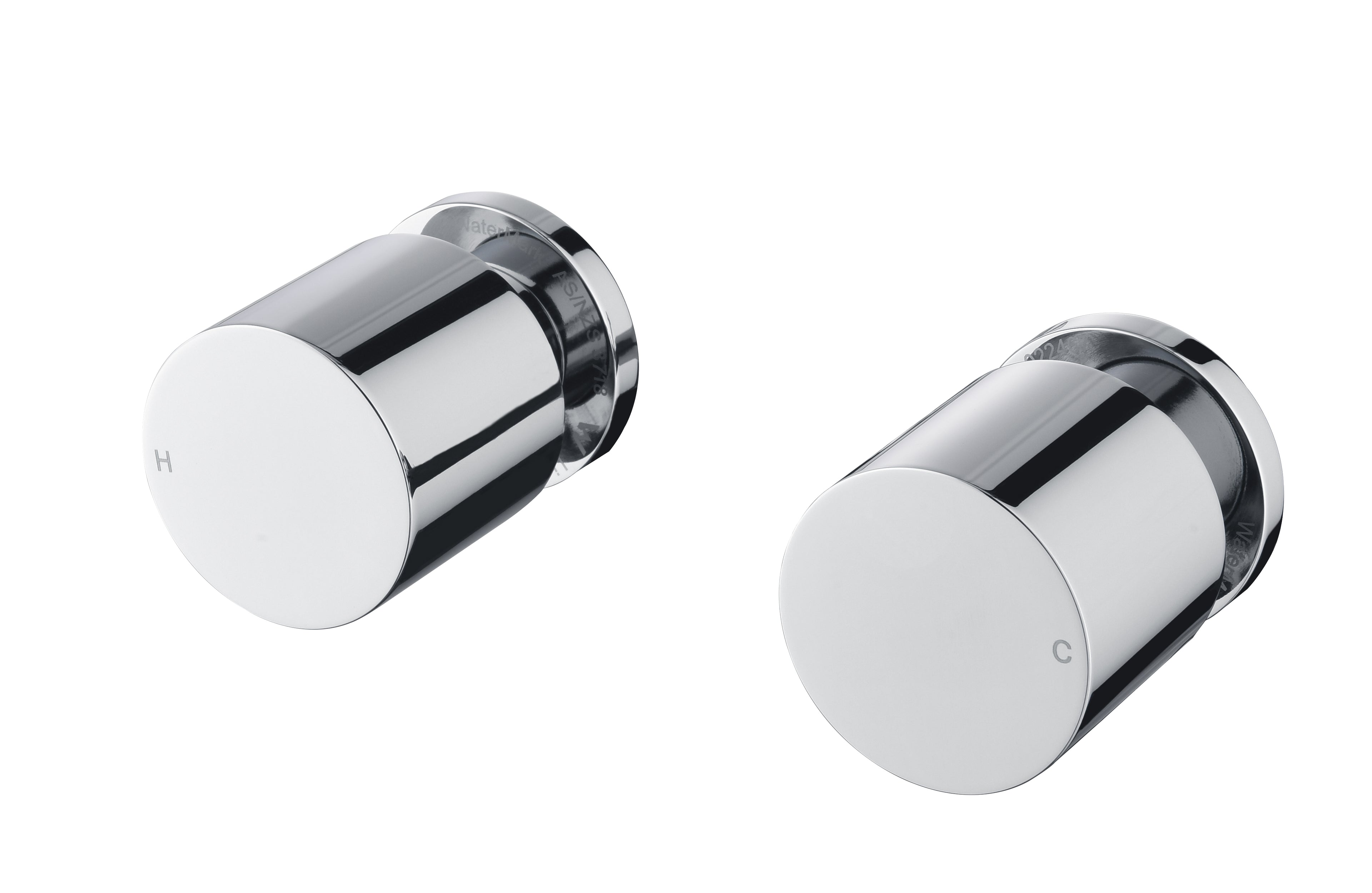 Double Round Wall Mixers