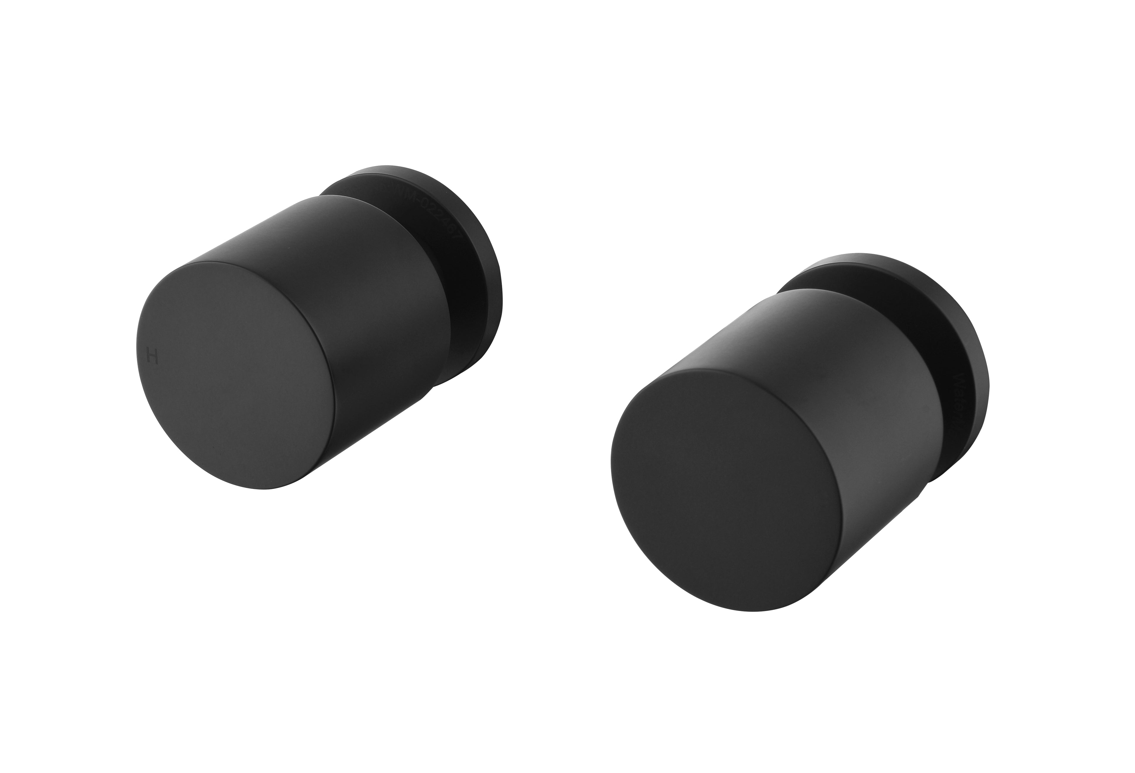 Double Round Wall Mixers