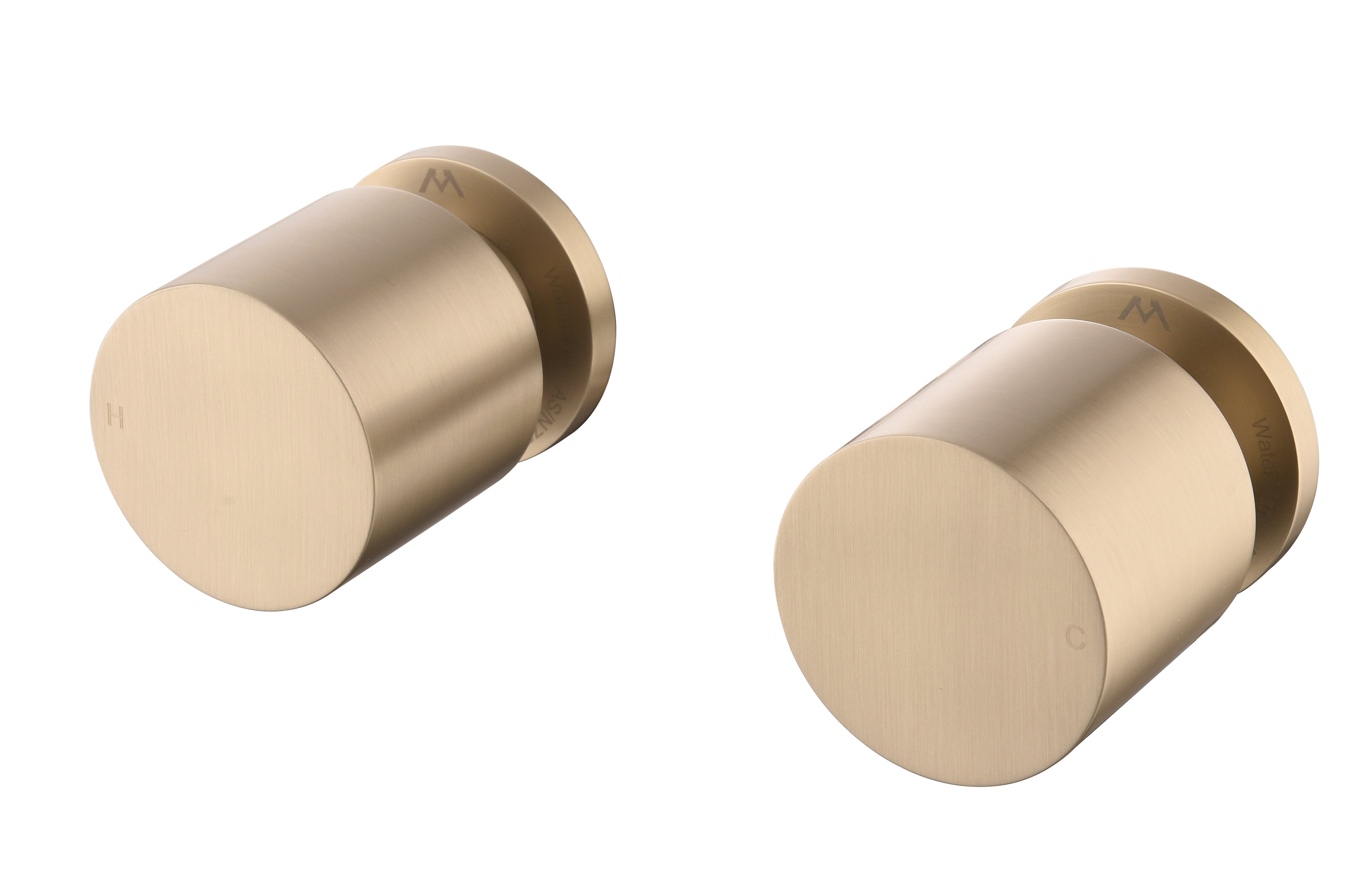 Double Round Wall Mixers