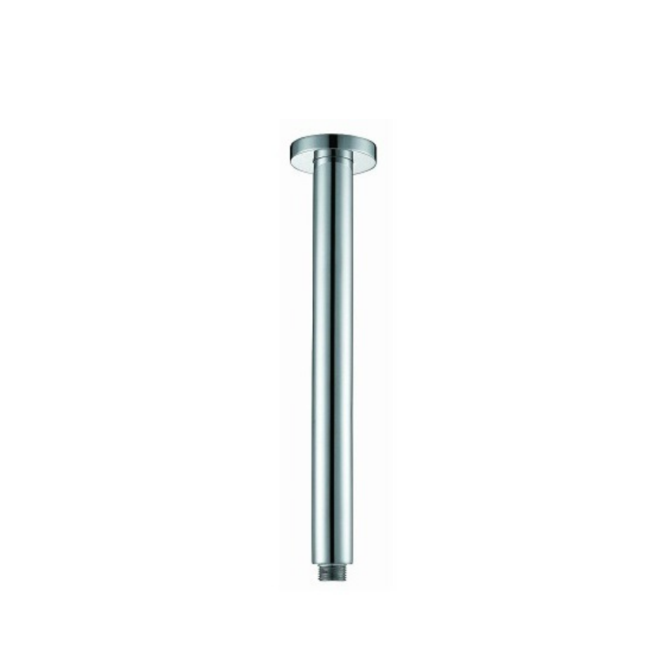 Chrome Round or Square Ceiling Shower Arm 300mm, 450mm or 600mm