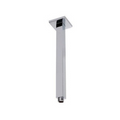 Chrome Round or Square Ceiling Shower Arm 300mm, 450mm or 600mm
