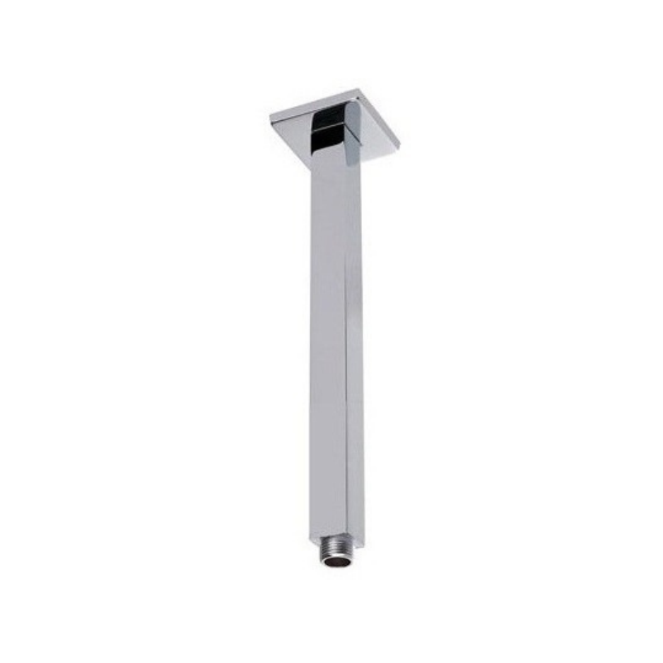 Chrome Round or Square Ceiling Shower Arm 300mm, 450mm or 600mm