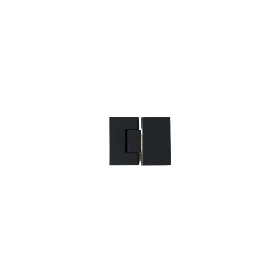 Solid Brass Glass-to-Glass Shower Hinge – 59mm Hole Spacing