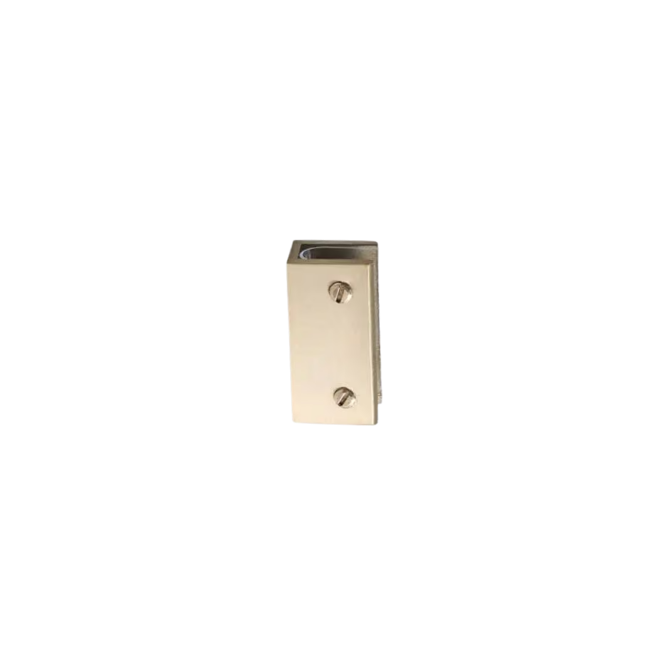 Solid Brass Shower Glass Clamps – Multiple Finishes