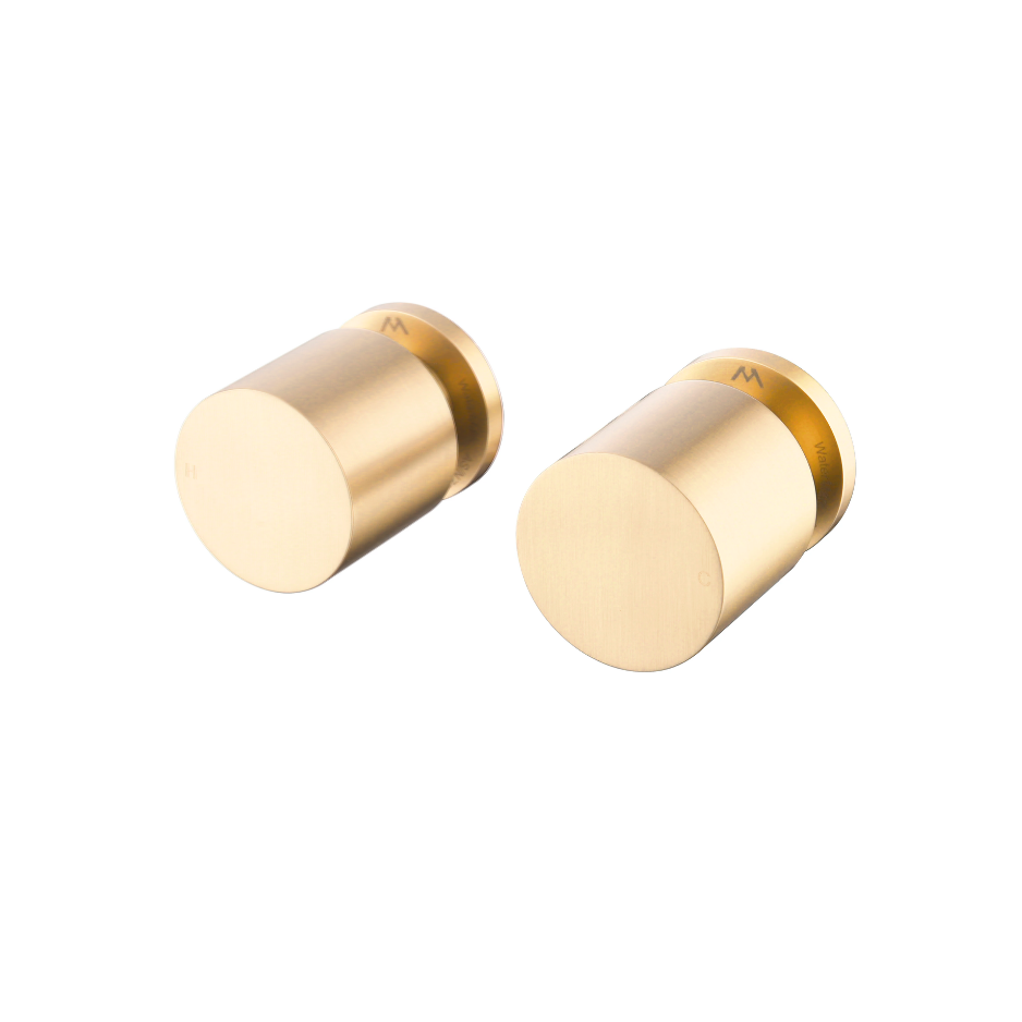 Double Round Wall Mixers