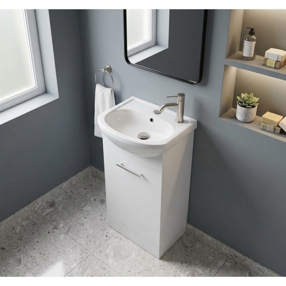 Semi Recessed Vanity 400/900