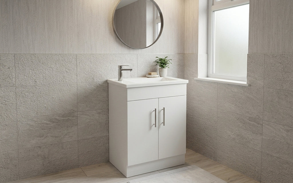 Kickboard Metal Handle Vanity 320