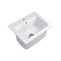 Ceramic Laundry Top 600×490×310mm | Gloss White Ceramic