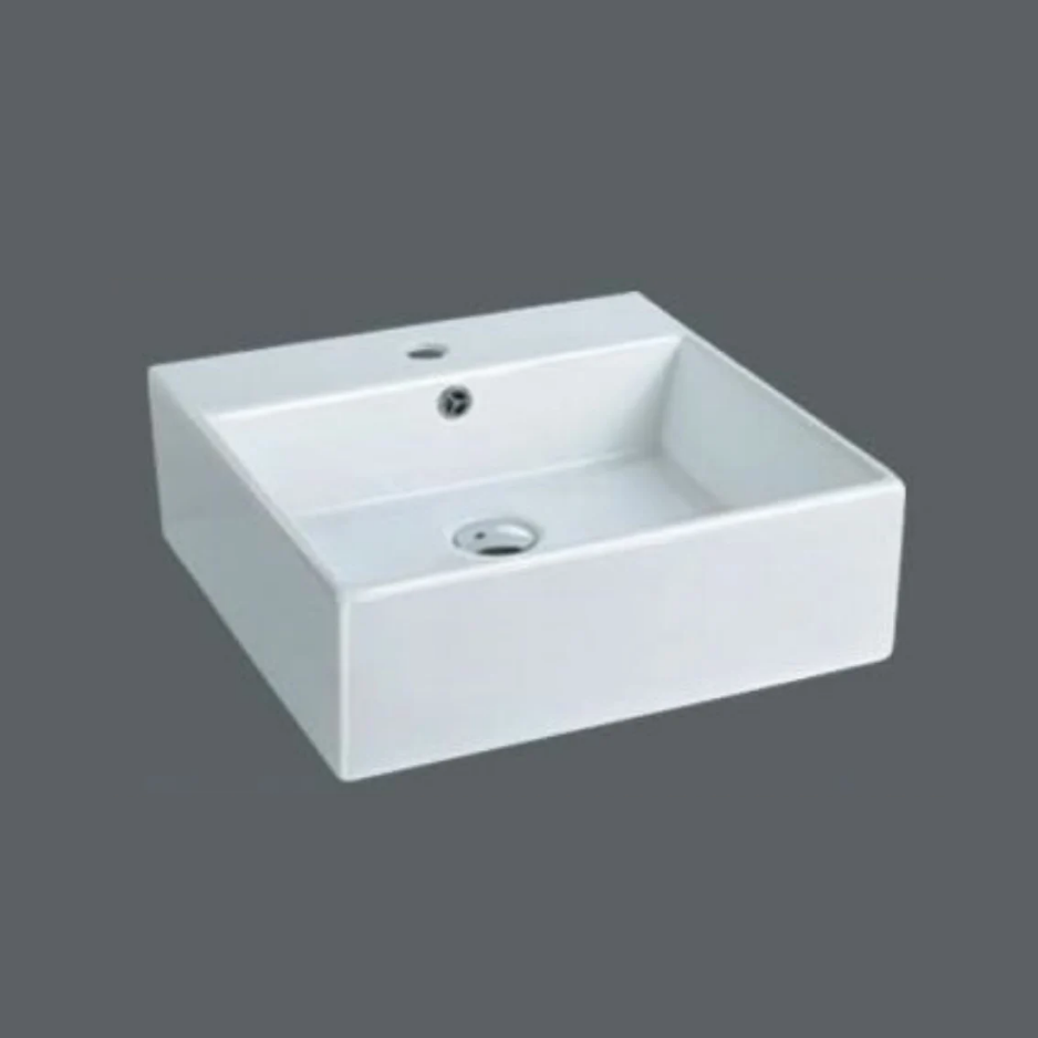 Above Counter Basin 460x460x150mm | Gloss White Ceramic
