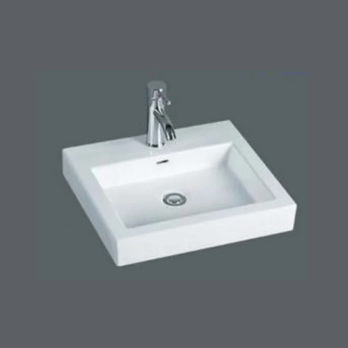 Above Counter Basin 470x430x115mm | Gloss White Ceramic