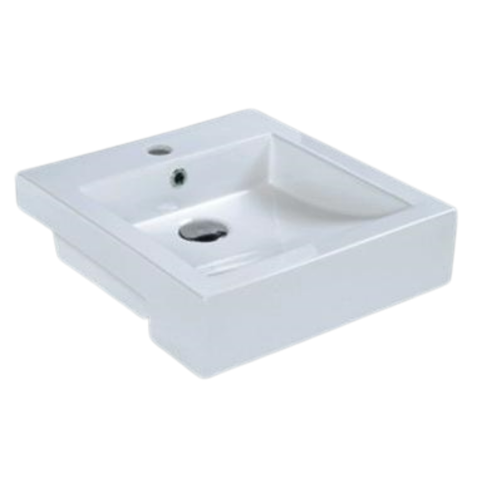 Semi Recessed Basin 420X470X150