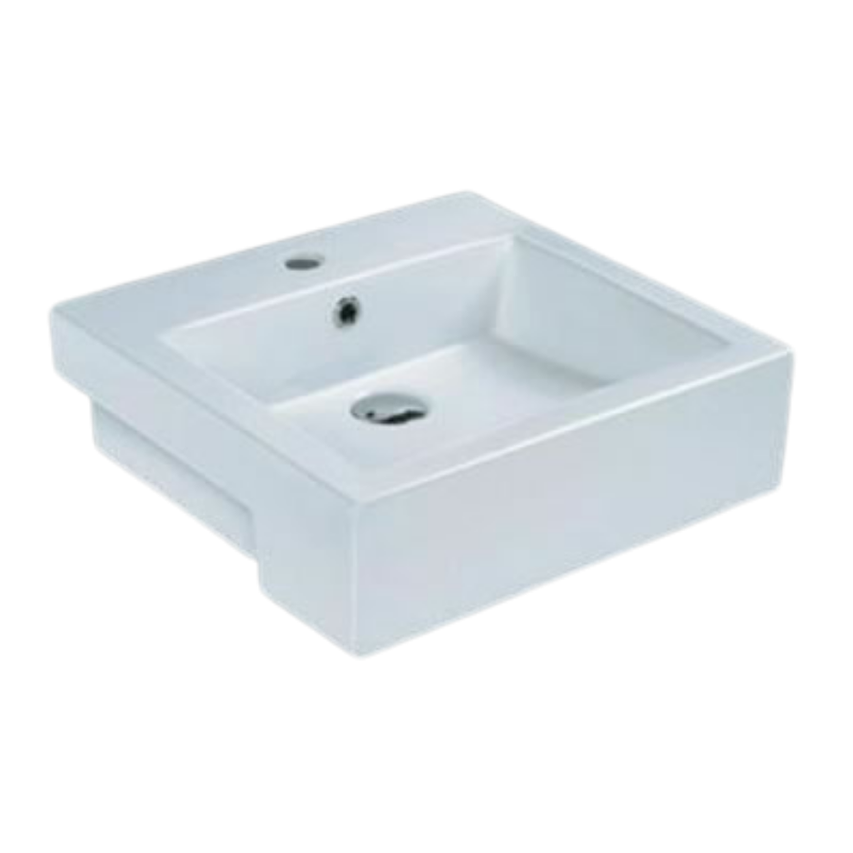 Semi Recessed Basin 480*460*145