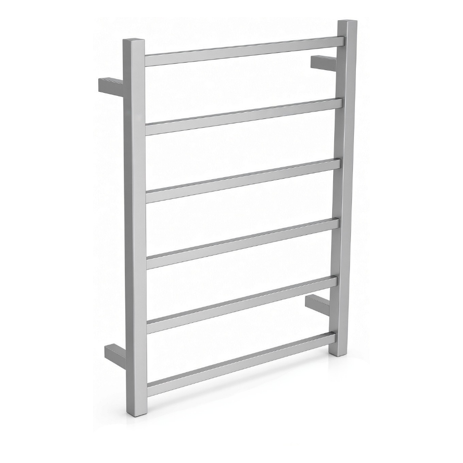 Chrome Square Towel Ladder - 4, 6 or 8 Bars