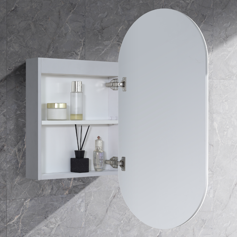 Oval (vertical) Mirror Cabinet