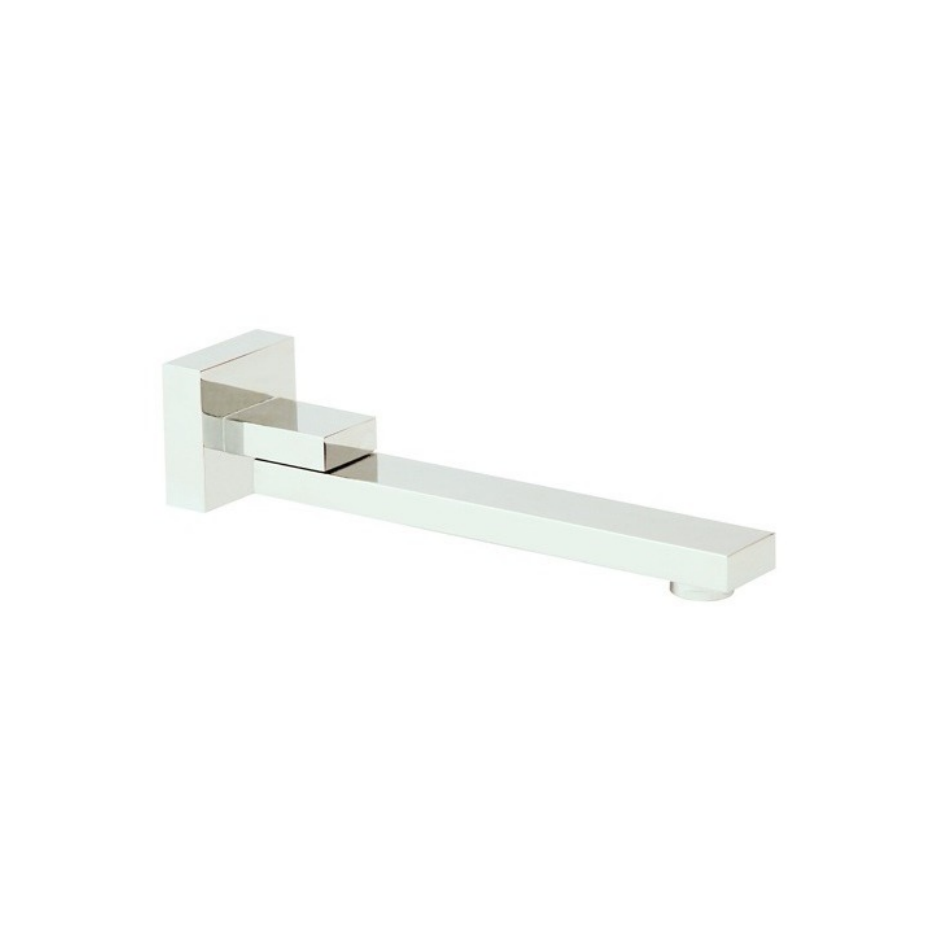 Chrome Rectangular Swivel Bath Spout 233mm