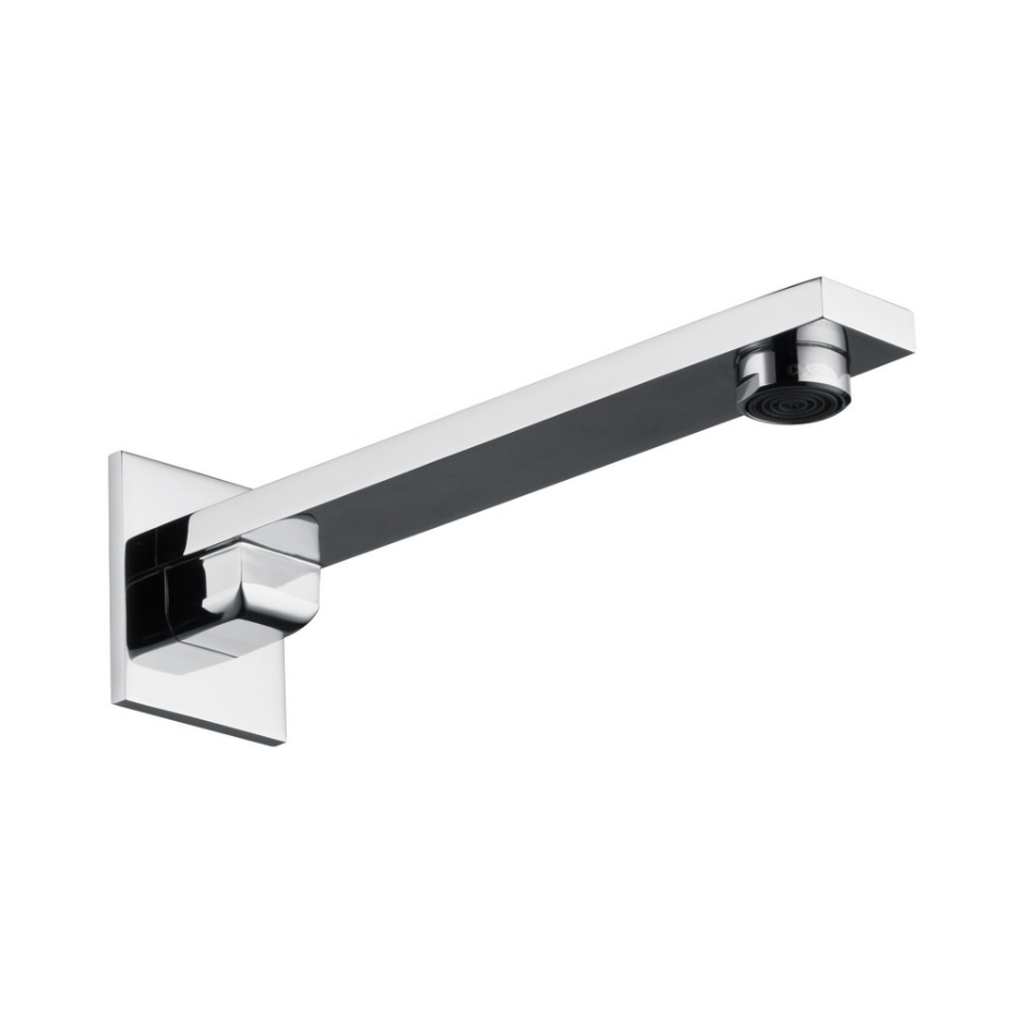 Chrome Rectangular Bath Spout 188mm