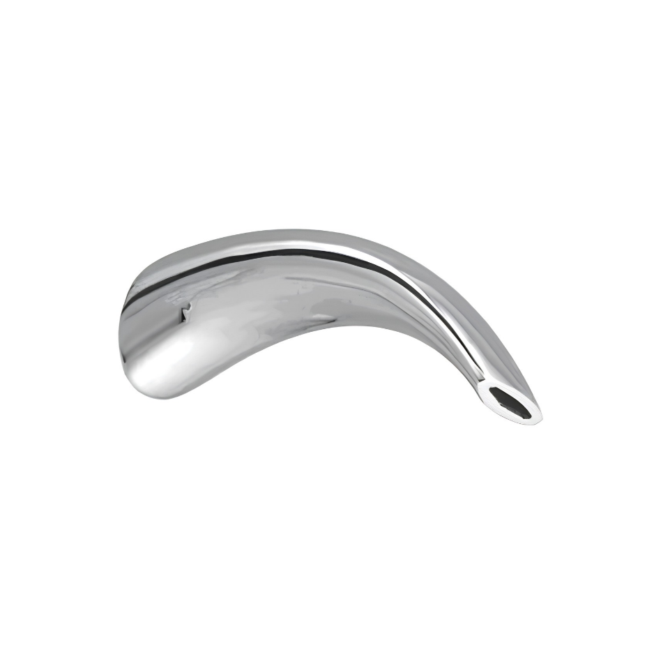 Chrome Bath Spout 180mm (Curved)