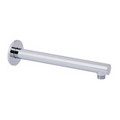 Chrome Round, Square or Oval Wall Mounted Shower Arm 280mm or 282mm