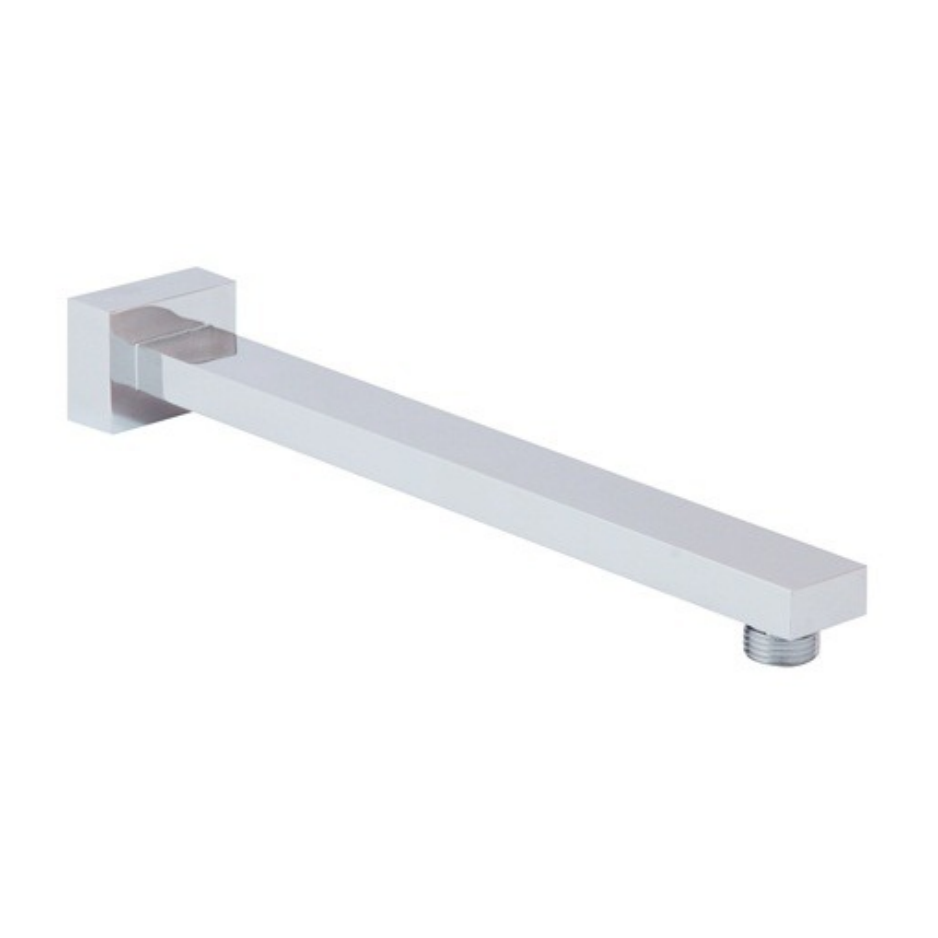 Chrome Round, Square or Oval Wall Mounted Shower Arm 280mm or 282mm