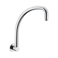 Chrome Round Wall Mounted Shower Arm 305mm x 237mm