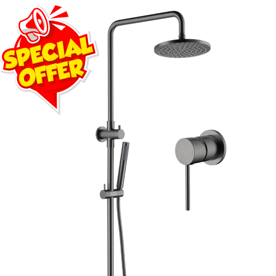 Shower set package - Gunmetal